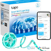 Tp Link Tapo L900 5 Led Strip Light Smart Led Light Strips 5m Wifi App Control Rgb Multicolour Led Lights Works With Alexa & Google Home - CompuMe